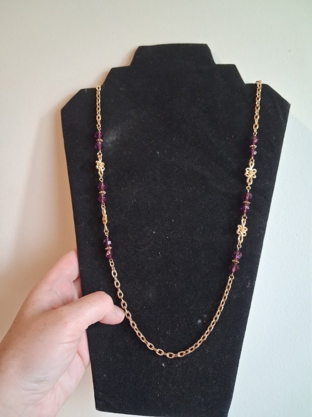36 inch Avon Statement necklace